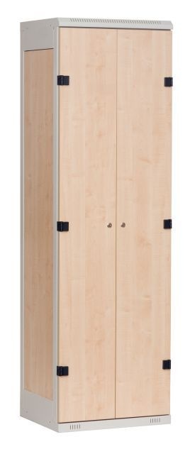Šatníková skriňa 2-dverová kov-lamino dub bardolino T1750-BW
