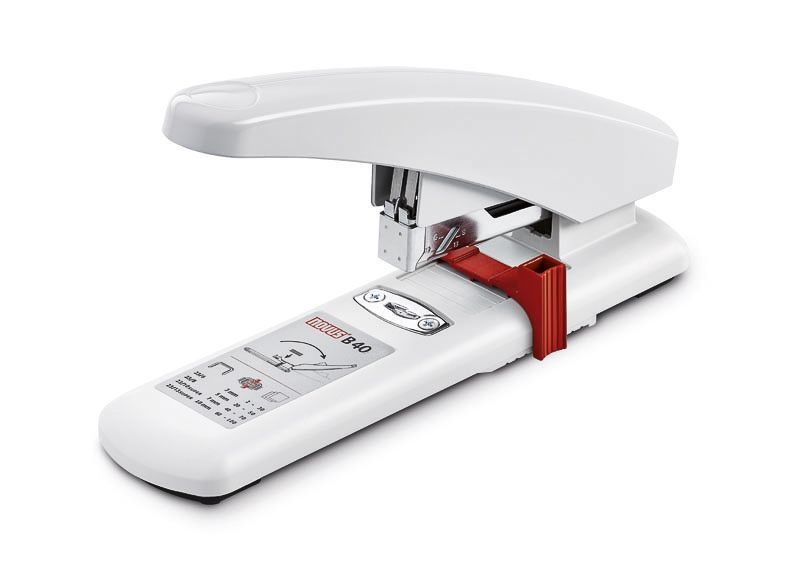 Zošívačka B 40, 100 listov, šedá