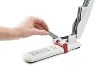 Zošívačka B 40, 100 listov, šedá - 1