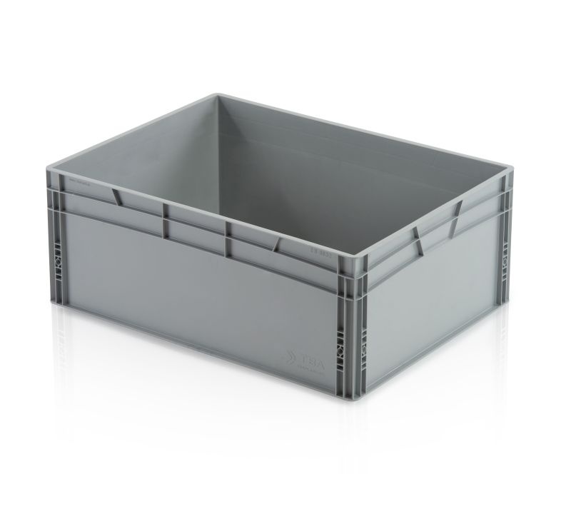 Plastová Euro prepravka 800x600x320 mm, plný úchyt