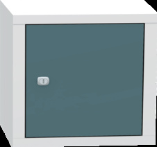 KOVOS šatníkový box - 1 bunka SBS 41 1 - 5