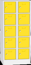 KOVOS šatníková skriňa s boxami SBS 42 10 - 1