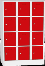 KOVOS šatníková skriňa s boxami SBS 43 12 - 2