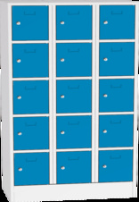 KOVOS šatníková skriňa s boxami SBS 43 15 - 3