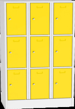 KOVOS šatníková skriňa s boxami SBS 43 9 - 1