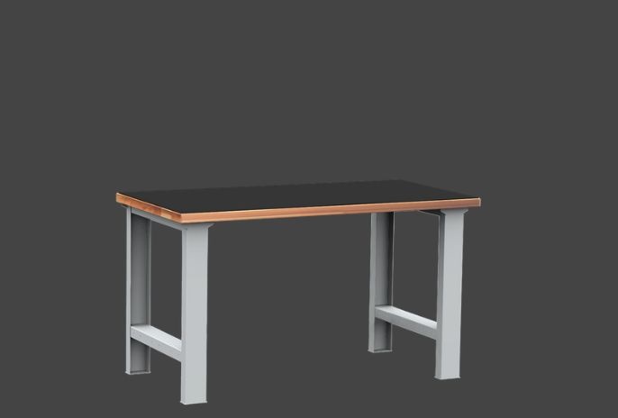 Dielenský stôl DPS 1301 s hladkou pogumovanou pracovnou dosk