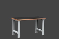 Dielenský stôl DPS 1401 s vrúbkovanou pogumovanou pracovnou doskou