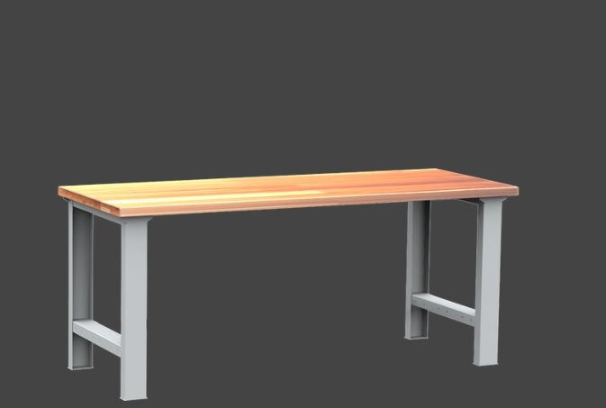 Dielenský stôl DPS 2B01 s bukovou škárovkou 50 mm