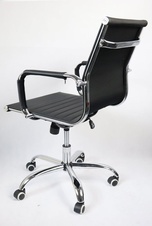 Kancelárska stolička Deluxe, čierna - 1