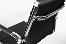 Kancelárska stolička Deluxe, čierna - 2