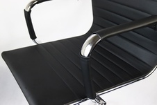 Kancelárska stolička Deluxe, čierna - 3