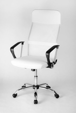 Kancelárska stolička Komfort, biela - 2