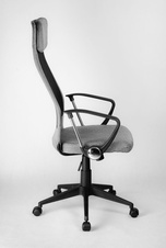 Kancelárska stolička Komfort plus, šedo-čierna - 2