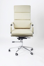 Kancelárska stolička Soft, béžová - 5