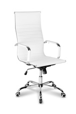 Kancelárska stolička Deluxe plus, biela
