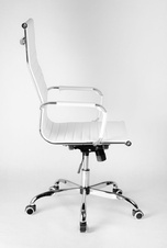 Kancelárska stolička Deluxe plus, biela - 3