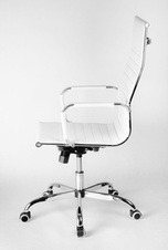 Kancelárska stolička Deluxe plus, biela - 4