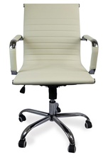 Kancelárska stolička Deluxe, béžová - 1
