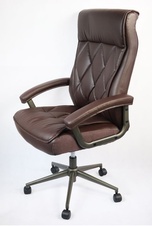 Kancelárska stolička Boneli, hnedá - 1