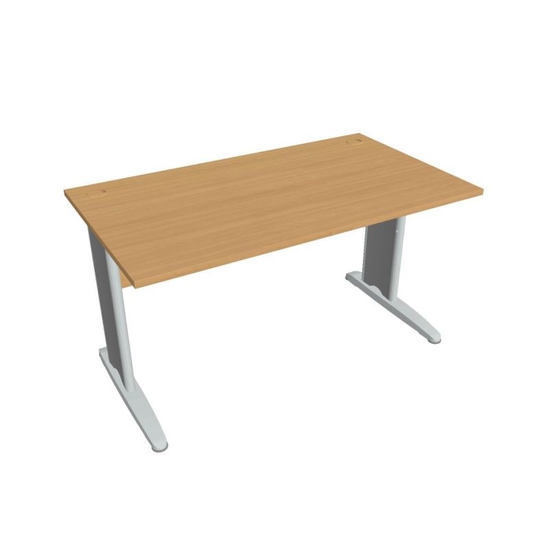 HOBIS kancelársky stôl pracovný rovný - CS 1400, buk