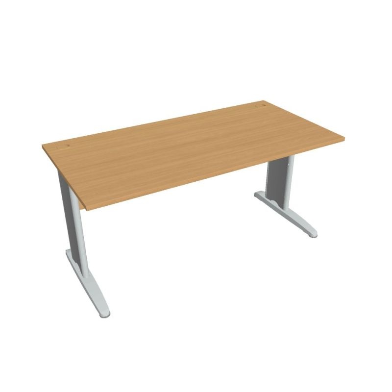 HOBIS kancelársky stôl pracovný rovný - CS 1600, buk