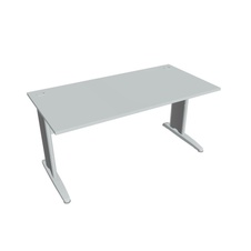 HOBIS kancelársky stôl pracovný rovný - CS 1600, sivá