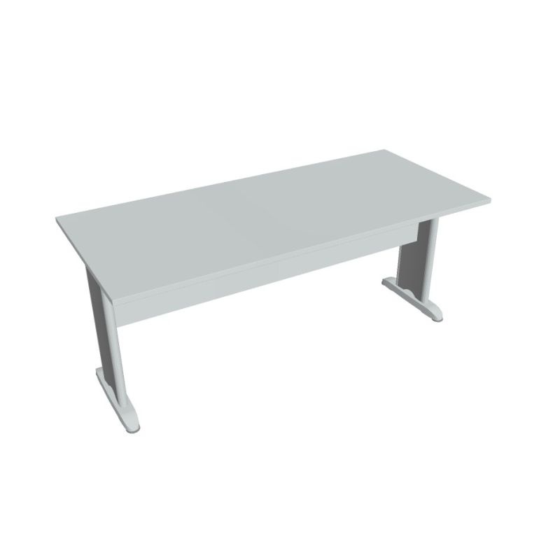 HOBIS kancelársky stôl jednací rovný - CJ 1800, sivá