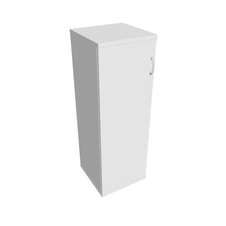 HOBIS skriňa policová dverová - S 3 40 01 L, biela