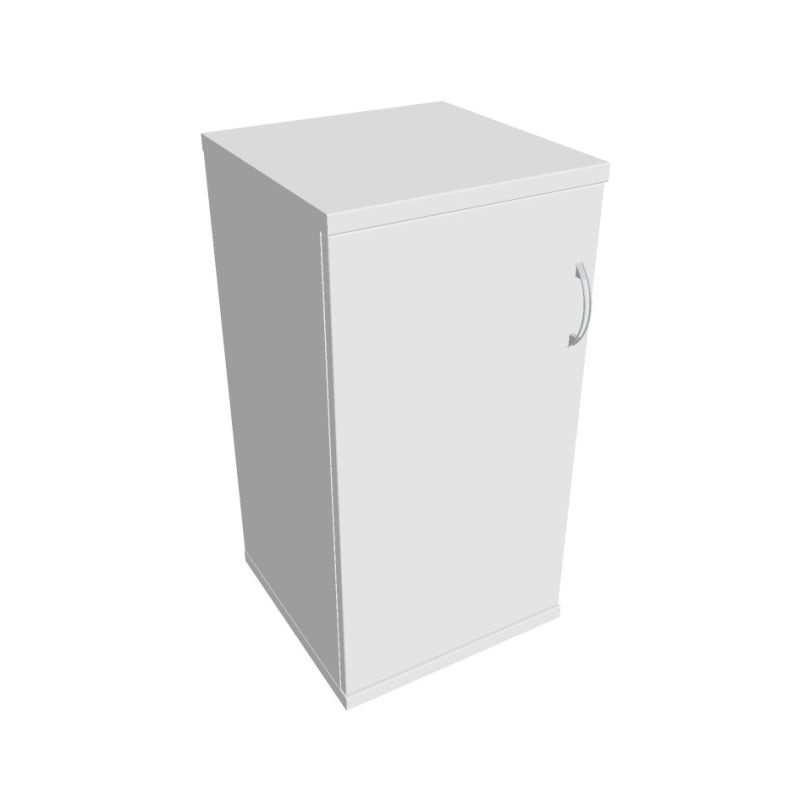 HOBIS skriňa policová dverová - S 2 40 01 L, biela