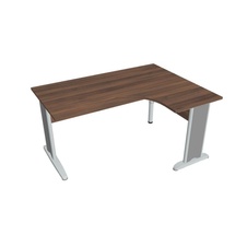 HOBIS kancelársky stôl pracovný tvarový, ergo ľavý - CE 2005 L, orech