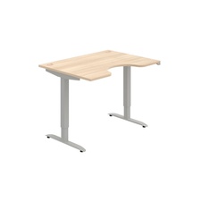 HOBIS ergo elektr.staviteľný stôl 120 cm, stand. ovláda. - MSE 2 1200, agát