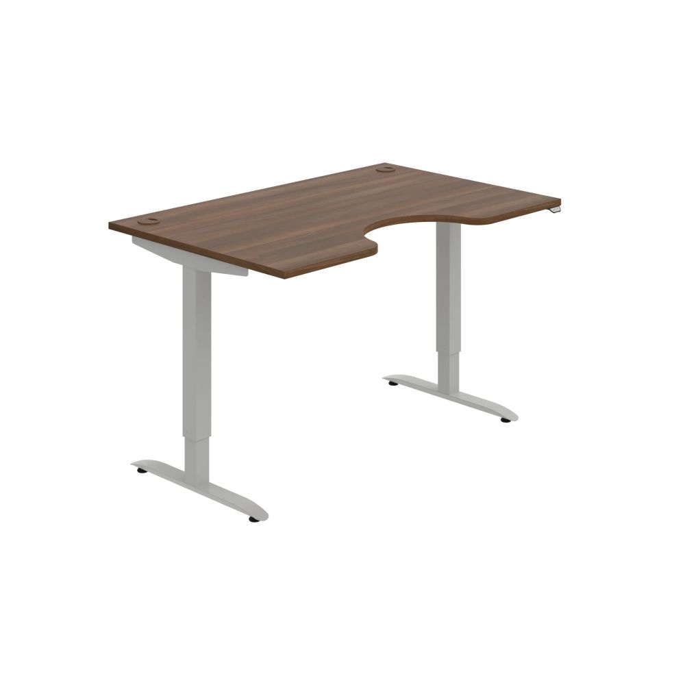 HOBIS ergo elektr.staviteľný stôl 140 cm, stand. ovláda. - MSE 2 1400, orech