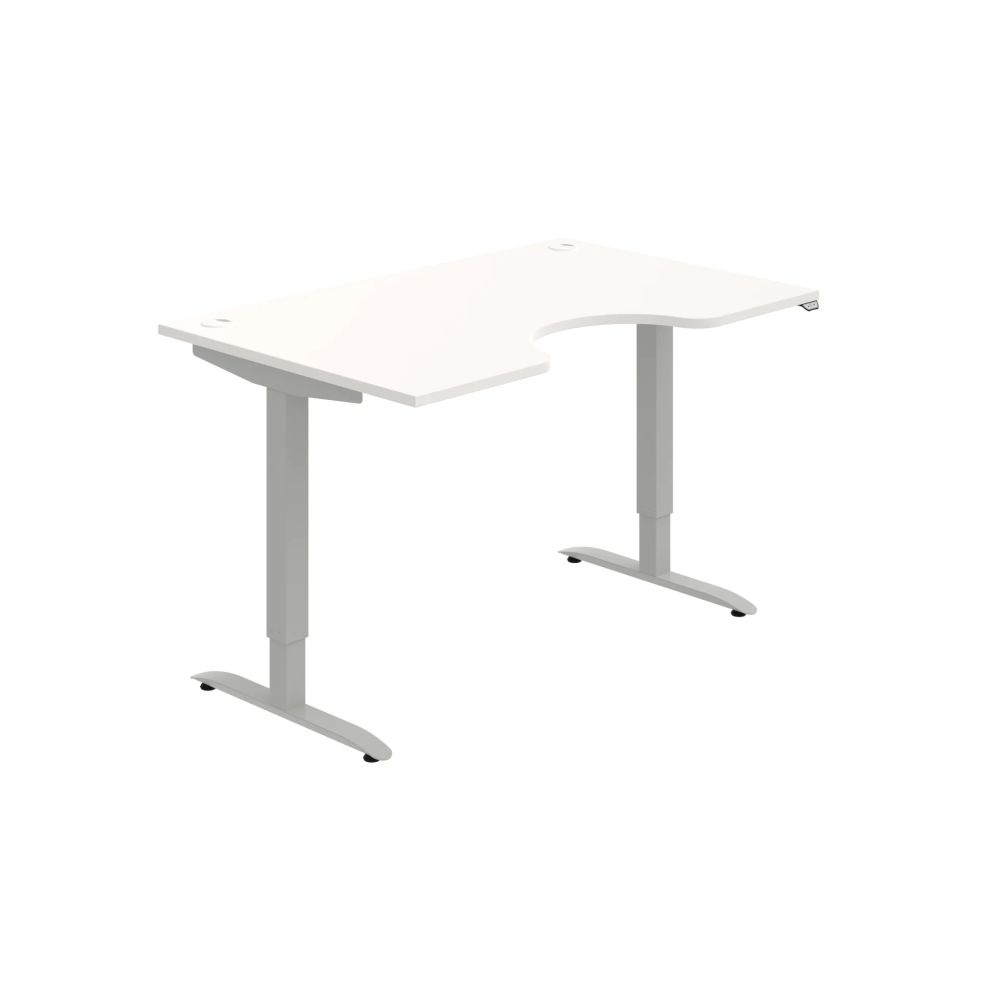 HOBIS ergo elektr.staviteľný stôl 140 cm, stand. ovláda. - MSE 2 1400, biela