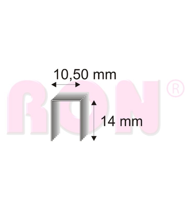 Čalúnnické spony M 345/14