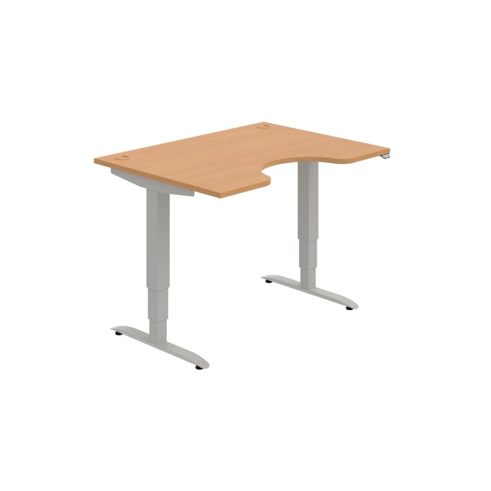HOBIS ergo elektr.staviteľný stôl 120 cm, stand. ovláda. - MSE 3 1200, buk