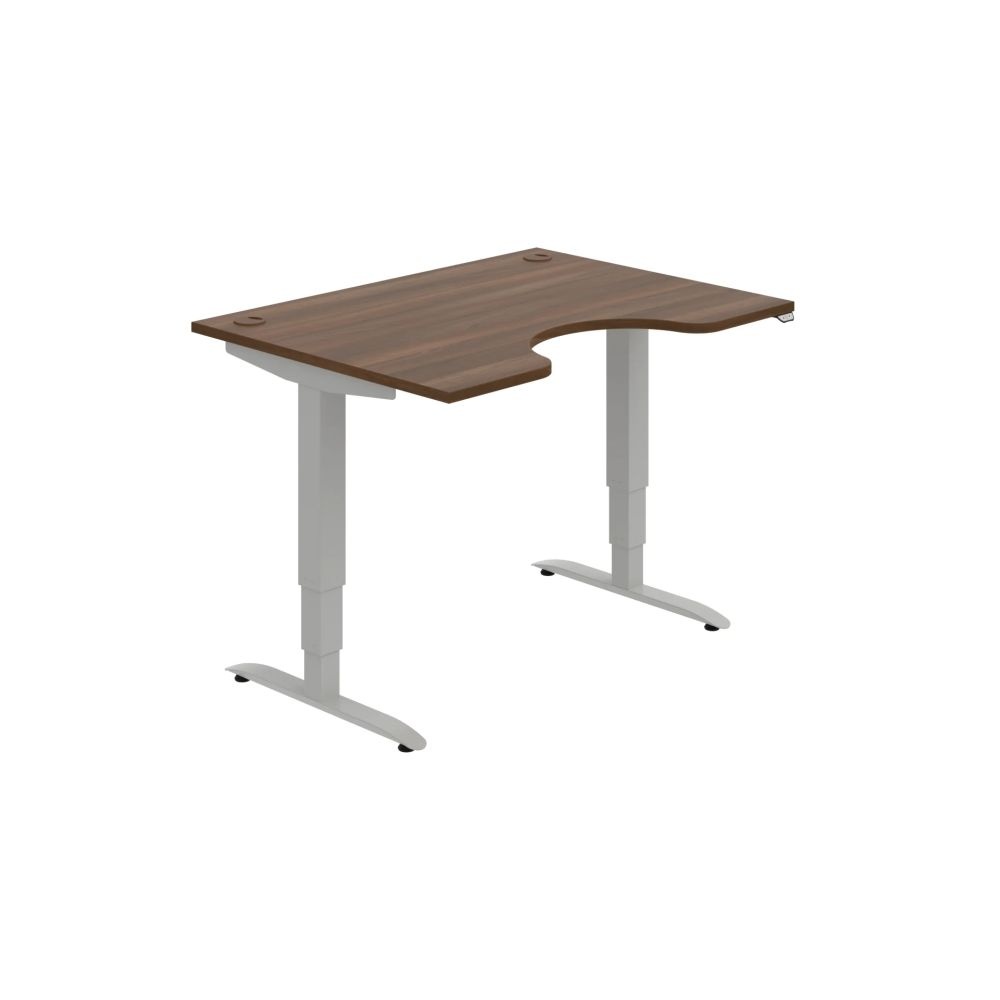 HOBIS ergo elektr.staviteľný stôl 120 cm, stand. ovláda. - MSE 3 1200, orech