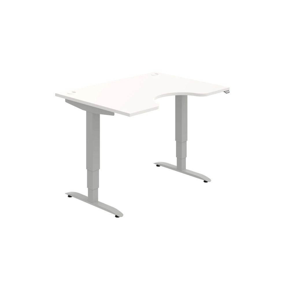 HOBIS ergo elektr.staviteľný stôl 120 cm, stand. ovláda. - MSE 3 1200, biela