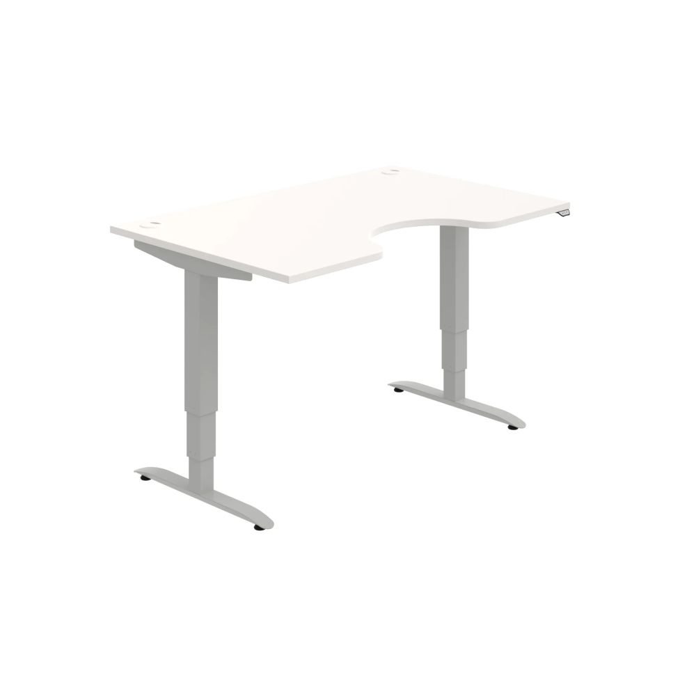 HOBIS ergo elektr.staviteľný stôl 140 cm, stand. ovláda. - MSE 3 1400, biela