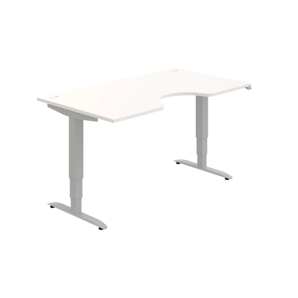 HOBIS ergo elektr.staviteľný stôl 160 cm, stand. ovláda. - MSE 3 1600, biela