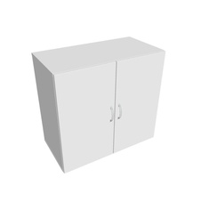 HOBIS skriňa policová dverová - D 2 80 01, biela