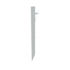 HOBIS stena vešiaková 185cm - OS 40, sivá