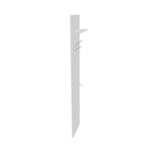 HOBIS stena vešiaková 185cm - OS 40, biela