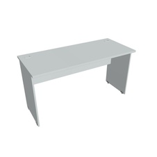 HOBIS pracovný stôl rovný - GE 1400, sivá