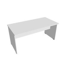HOBIS kancelársky stôl jednací rovný - GJ 1600, biela
