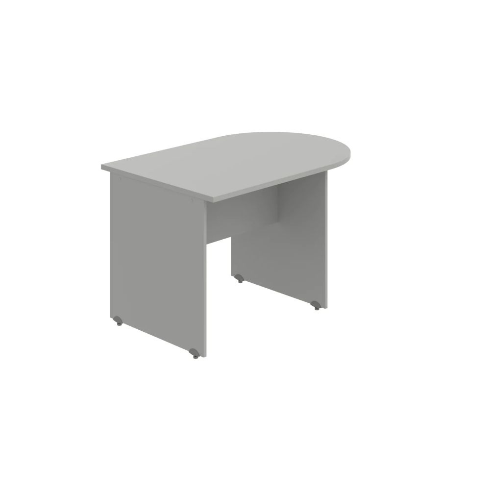 HOBIS prídavný stôl jednací oblúk - GP 1200 1, sivá