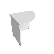 HOBIS prídavný stôl spojovací pravý - GP 902 P, biela