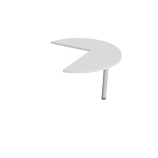 HOBIS prídavný stôl jednací pravý - GP 21 P, biela