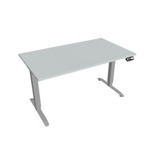 HOBIS výškovo nastaviteľný stôl 140 cm, pamäť.ovlád. - MOTION MS 2M 1400, sivá