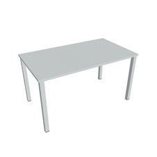 HOBIS kancelársky stôl rovný - US 1400, sivá