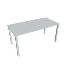 HOBIS kancelársky stôl rovný - US 1600, sivá